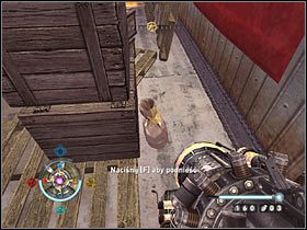 Sekret 8 (zachodnie lotnisko): Zanim jeszcze zbliżysz się do hangaru z bossem udaj się w prawo i zbadaj teren przy siatce - Etap 20 i 21 - Złoto (cz.1) | Sekrety Wolfenstein - Wolfenstein - poradnik do gry