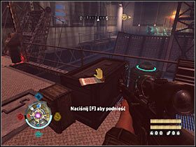 Sekret 8 - Spadochrony: W hali z przełącznikami uruchamiającymi mosty zwodzone, a konkretnie w jej środkowej części - Etap 22 - Wywiad | Sekrety Wolfenstein - Wolfenstein - poradnik do gry