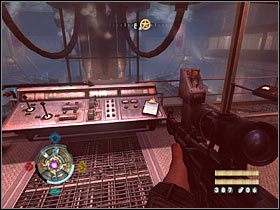 Sekret 9 - Skoki mocy: Górne pomieszczenie kontrolne zlokalizowane tuż przy portalu - Etap 22 - Wywiad | Sekrety Wolfenstein - Wolfenstein - poradnik do gry