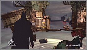 Zaczekaj aż Batman wygrzebie się z grobu i ruszaj w stronę pokazanego na pierwszym screenie podwyższenia - Ukryte osiągnięcia (zestawienie cz.6) | Fabuła | Batman Arkham Asylum - Batman: Arkham Asylum - poradniki