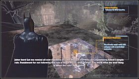 3 - Arkham North - Sekrety (cz.1) | Sekrety | Batman Arkham Asylum - Batman: Arkham Asylum - poradniki