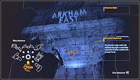 6 - Arkham West - Sekrety (cz.2) | Sekrety | Batman Arkham Asylum - Batman: Arkham Asylum - poradniki
