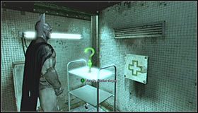 [#8] Lokalizacja: Surgery Room (Medical Facility) - Medical Facility - Sekrety (cz.2) | Sekrety | Batman Arkham Asylum - Batman: Arkham Asylum - poradniki