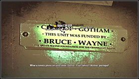 [#6] In the generosity of our benefactors on the Wayne - Medical Facility - Sekrety (cz.3) | Sekrety | Batman Arkham Asylum - Batman: Arkham Asylum - poradniki