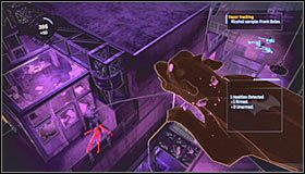 Jako kolejny cel proponowałbym obrać przeciwnika patrolującego wnętrze budynku - Intensive Treatment (cz.3) | Opis przejścia Batman Arkham Asylum - Batman: Arkham Asylum - poradniki