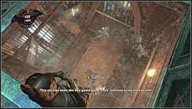 Zlokalizuj pokazane na pierwszym screenie schody, po których wyjdź na samą górę - Medical Facility (cz.4) | Opis przejścia Batman Arkham Asylum - Batman: Arkham Asylum - poradniki