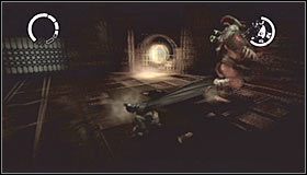 Za każdym razem ustawiaj się w takiej pozycji by niedaleko za sobą mieć ścianę - Medical Facility (cz.4) | Opis przejścia Batman Arkham Asylum - Batman: Arkham Asylum - poradniki