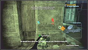 Udaj się ponownie na wschód, tym razem wybierając pokazane na pierwszym screenie drzwi - Arkham Mansion (cz.2) | Opis przejścia Batman Arkham Asylum - Batman: Arkham Asylum - poradniki