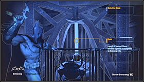 Teraz pozostało Ci już tylko wspiąć się i ruszyć w stronę górnej części ekranu - Arkham Mansion (cz.4) | Opis przejścia Batman Arkham Asylum - Batman: Arkham Asylum - poradniki