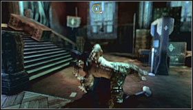 Nie radzę wywoływać przedwcześnie alarmu, bo wrogowie staną wtedy blisko siebie, skutecznie utrudniając ich eliminację - Arkham Mansion (cz.4) | Opis przejścia Batman Arkham Asylum - Batman: Arkham Asylum - poradniki