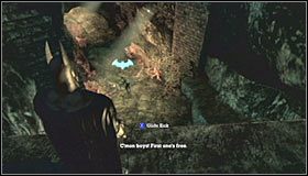 Po znalezieniu się w strefie Abandoned Tunnel uważaj na dzikusa stojącego po lewej stronie - Arkham Island #5 | Opis przejścia Batman Arkham Asylum - Batman: Arkham Asylum - poradniki