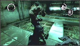 Ustaw się w takiej pozycji żeby mieć za sobą ścianę - Botanical Gardens (cz.3) | Opis przejścia Batman Arkham Asylum - Batman: Arkham Asylum - poradniki