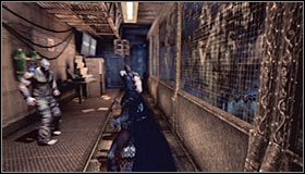 Docelowo musisz zlokalizować znajdujące się nieopodal i pokazane na pierwszym screenie schody - Intensive Treatment #2 (cz.2) | Opis przejścia Batman Arkham Asylum - Batman: Arkham Asylum - poradniki