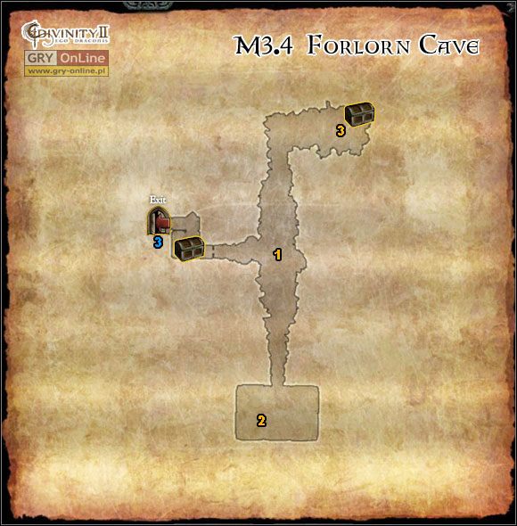 1 - [M3] Mapy - Battle Tower Interior, Forlorn Cave | Mapy i lista zadań - Divinity II: Ego Draconis - poradniki
