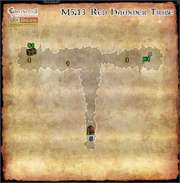 1 - [M5] Mapy - Red Hammer Tribe, Well Cave, Orobas Crypt | Mapy i lista zadań - Divinity II: Ego Draconis - poradniki