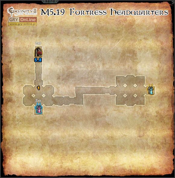 1 - [M5] Mapy - Fortress Headquarters, Mine, Geshnizs Headquarters | Mapy i lista zadań - Divinity II: Ego Draconis - poradniki