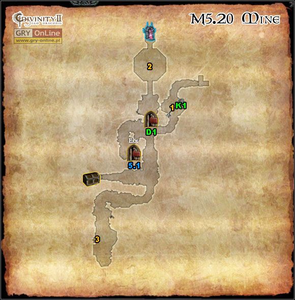 1 - [M5] Mapy - Fortress Headquarters, Mine, Geshnizs Headquarters | Mapy i lista zadań - Divinity II: Ego Draconis - poradniki