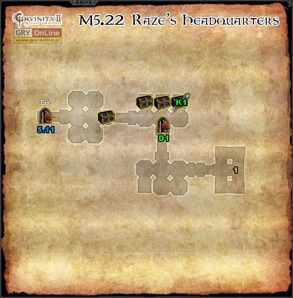 1 - [M5] Mapy - Razes Headquarters, Kalis Storage, Kalis Headquarters | Mapy i lista zadań - Divinity II: Ego Draconis - poradniki