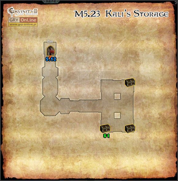 S1 Złota skrzynia - [M5] Mapy - Razes Headquarters, Kalis Storage, Kalis Headquarters | Mapy i lista zadań - Divinity II: Ego Draconis - poradniki