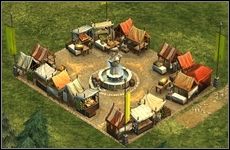 Targowisko - Budynki 1 poziomu - elementarne | Podstawy Anno 1404 - Anno 1404 - poradnik do gry