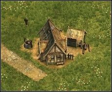 Chata wieśniaka - Budynki 1 poziomu - elementarne | Podstawy Anno 1404 - Anno 1404 - poradnik do gry