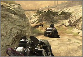 Wkrótce pojawi się drugi czołg Wraith - Uplift Nature Reserve | Opis przejścia | Halo 3 ODST - Halo 3: ODST - poradnik do gry