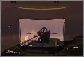 Na zewnątrz, daleko na balkonie, stoi snajper - NMPD Headquarters | Opis przejścia | Halo 3 ODST - Halo 3: ODST - poradnik do gry