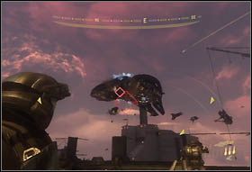 Mostek będzie się huśtał za każdym razem, gdy wrogie Banshee przeleci obok - NMPD Headquarters | Opis przejścia | Halo 3 ODST - Halo 3: ODST - poradnik do gry