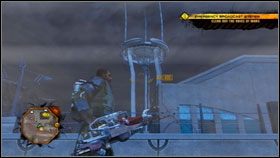 Na terenie rozgłośni radiowej zabijamy kilku strażników #1 i czekamy chwilę na Sam, która rozpocznie transmisję - Misje główne - EOS (2) - Guerrilla - Red Faction: Guerrilla - poradnik do gry