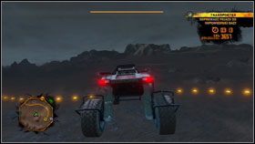 W kilku zadaniach niezbędna będzie jazda pod ostrzałem #1 , a nawet forsowanie barykad na drodze - Zadania poboczne (1) - Guerrilla - Red Faction: Guerrilla - poradnik do gry