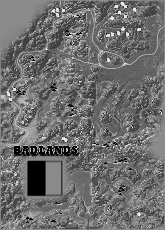 1 - Ruda, Skrzynie EDF i Tagi Radiowe - Badlands - Guerrilla - Red Faction: Guerrilla - poradnik do gry