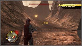 Poszukiwany więzień znajduje się dość daleko, od miejsca startowego, jednak nie będziesz zmuszony do powrotu - Zadania główne (3) - Demons of the Badlands - Red Faction: Guerrilla - poradnik do gry