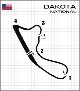 Długość toru: 1,71 km - Dakota | Tory | Need for Speed Shift - Need for Speed Shift - poradnik do gry