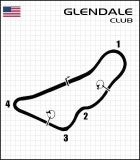 Długość toru: 1,52 km - Glendale | Tory | Need for Speed Shift - Need for Speed Shift - poradnik do gry