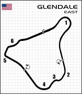 Długość toru: 2,41 km - Glendale | Tory | Need for Speed Shift - Need for Speed Shift - poradnik do gry