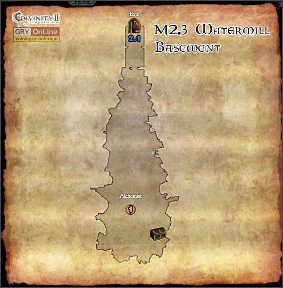 1 - M2.3 Watermill Basement | Mapy | Divinity II Ego Draconis - Divinity II: Ego Draconis - poradniki