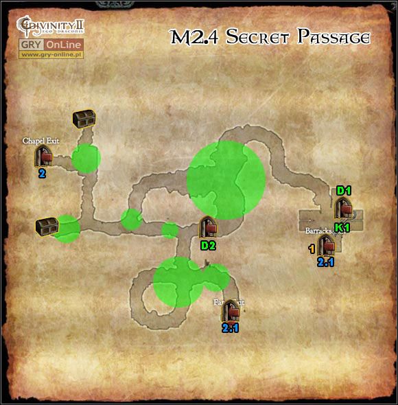 1 - M2.4 Secret Passage | Mapy | Divinity II Ego Draconis - Divinity II: Ego Draconis - poradniki
