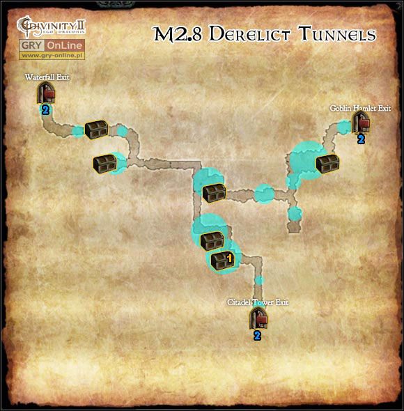 1 - M2.8 Derelict Tunnels | Mapy | Divinity II Ego Draconis - Divinity II: Ego Draconis - poradniki
