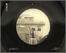 Spójrz na ruiny obok drogi - możesz wezwać tam moździerz albo wyeliminować wroga w bardziej tradycyjny sposób - Eagle Offence | Kampania | Operation Flashpoint Dragon Rising - Operation Flashpoint: Dragon Rising - poradnik do gry