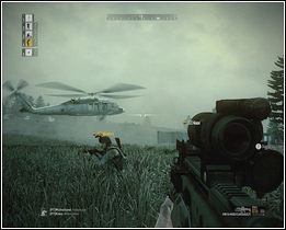 Podejdź do lądowiska i przygotuj się na ostrą wymianę ognia - Looking for Lois | Kampania | Operation Flashpoint Dragon Rising - Operation Flashpoint: Dragon Rising - poradnik do gry