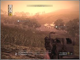 Nie podchodź do głównej drogi, gdyż za chwilę spuszczona zostanie tam artyleria - Misje pojedyncze | Operation Flashpoint Dragon Rising - Operation Flashpoint: Dragon Rising - poradnik do gry