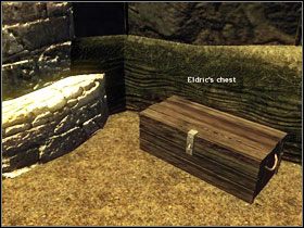 Zanim druid będzie w stanie naprawić dysk, musimy podać mu kryształ magiczny ze skrzyni za jego plecami - Wyspa Faranga (3) | Rozdział 2 | Solucja Risen - Risen - poradnik do gry