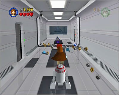 Zaatakują Cię dwie wieżyczki, odbij ich strzały mieczem świetlnym i biegnij za Jango - Chapter 2 - Discovery on Kamino - Story Mode - Episode 2 - LEGO Star Wars: The Complete Saga - poradnik do gry