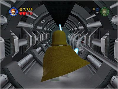 Po pokonaniu kolejnych droidów, dołączy do Ciebie R2 - Chapter 2 - Chancellor in Peril - Story Mode - Episode 3 - LEGO Star Wars: The Complete Saga - poradnik do gry