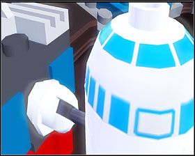 Użyj machiny, przejdź przez chronione drzwi i w następnym pomieszczeniu skompletuj komputer - Chapter 4 - Rescue The Princess - Story Mode - Episode 4 - LEGO Star Wars: The Complete Saga - poradnik do gry