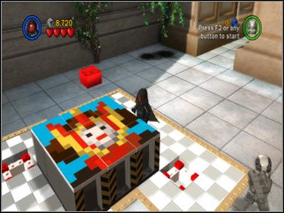 Na placu z ruchomymi klockami - Chapter 3 - Escape from Naboo - Free Play - Episode 1 - LEGO Star Wars: The Complete Saga - poradnik do gry