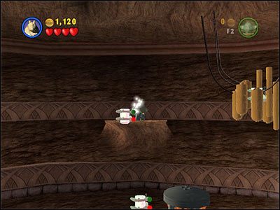 Za pomocą Mocy napraw wieżę, którą w Story Mode Dooku próbował zrzucić na Anakina - Chapter 6 - Count Dooku - Free Play - Episode 2 - LEGO Star Wars: The Complete Saga - poradnik do gry