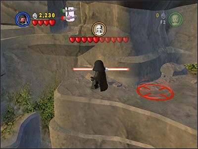 Kanister widoczny powyżej znajduje się pod punktem, z którego strzelaliśmy do Greviousa w trakcie jego trzeciego