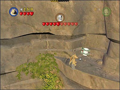 Kolejny kanister jest w miejscu, w którym stał Grevious przed ostatnim odesłaniem go z powrotem na arenę - Chapter 3 - General Grevious - Free Play - Episode 3 - LEGO Star Wars: The Complete Saga - poradnik do gry