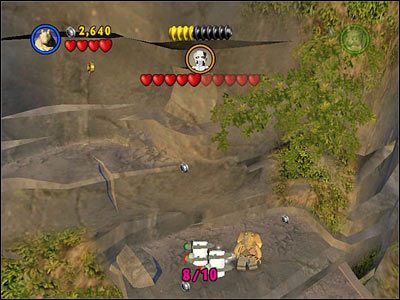 Idź najbardziej na prawo, jak tylko możesz - Chapter 3 - General Grevious - Free Play - Episode 3 - LEGO Star Wars: The Complete Saga - poradnik do gry